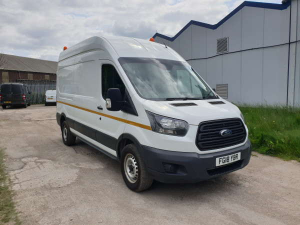 2018/18 plate Ford Transit 350 L3 Tdci Long Diesel 3.5t High Roof Panel Van EU 6 // PBT00-299